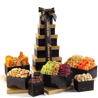 Gourmet Tower Gift Basket