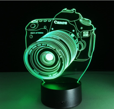 3D Camera Lamp