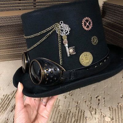 Steampunk Hat for Him