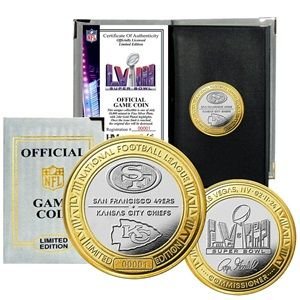 Super Bowl Official Gold and Silver Coins