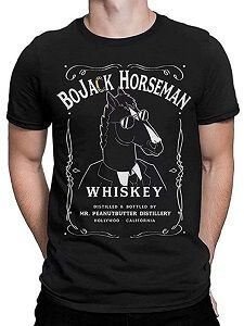 Bojack Horseman Whiskey T-shirt