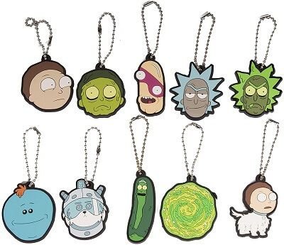 Rick and Morty Key Chains - Charms