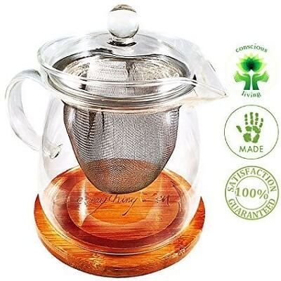 Handblown Glass Teapot