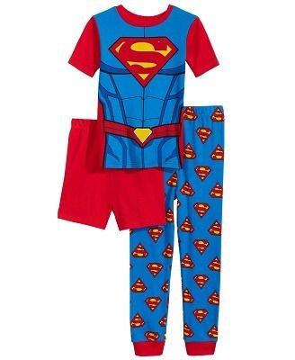 DC Comics Superman 3-Piece Graphic Pajama Set