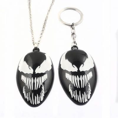 Venom Face Keychain